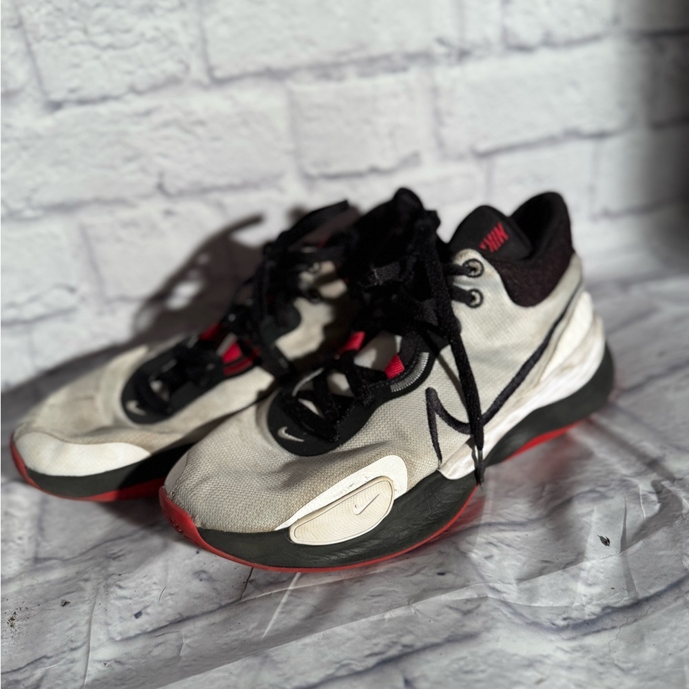 Nike White and Black Athletic Shoes